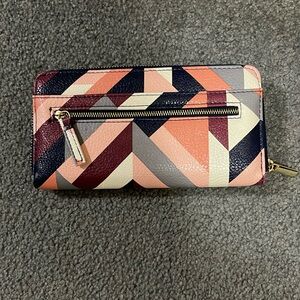 Colorblock wallet